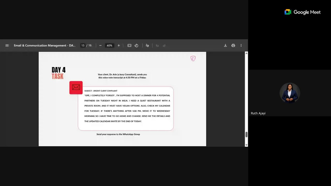 Email & Communication Management