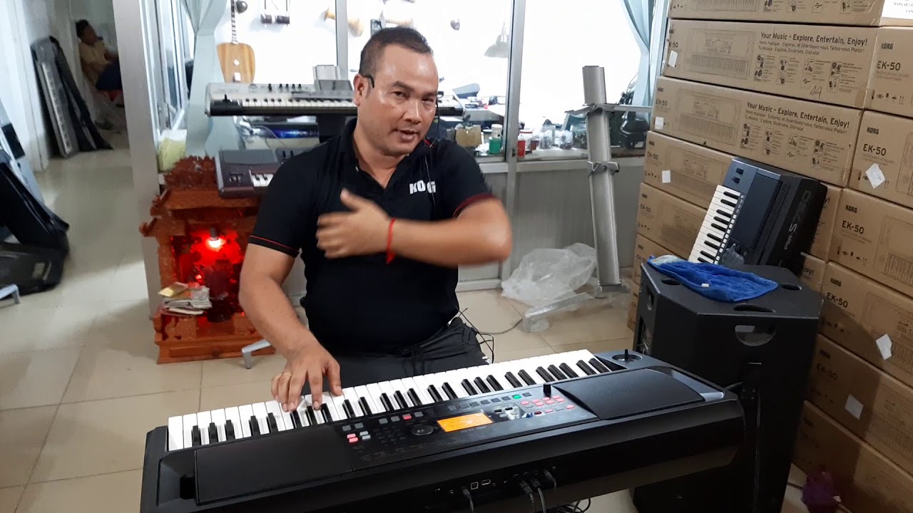 Review Style khmer KORG EK50 by Doctor organ