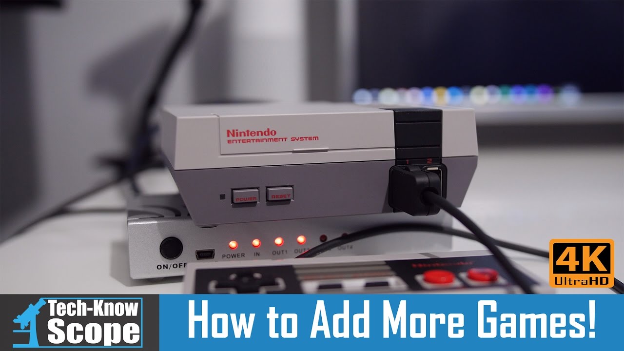 ▶️ Tech-Hack | Add More Games to The NES Classic Edition Console
