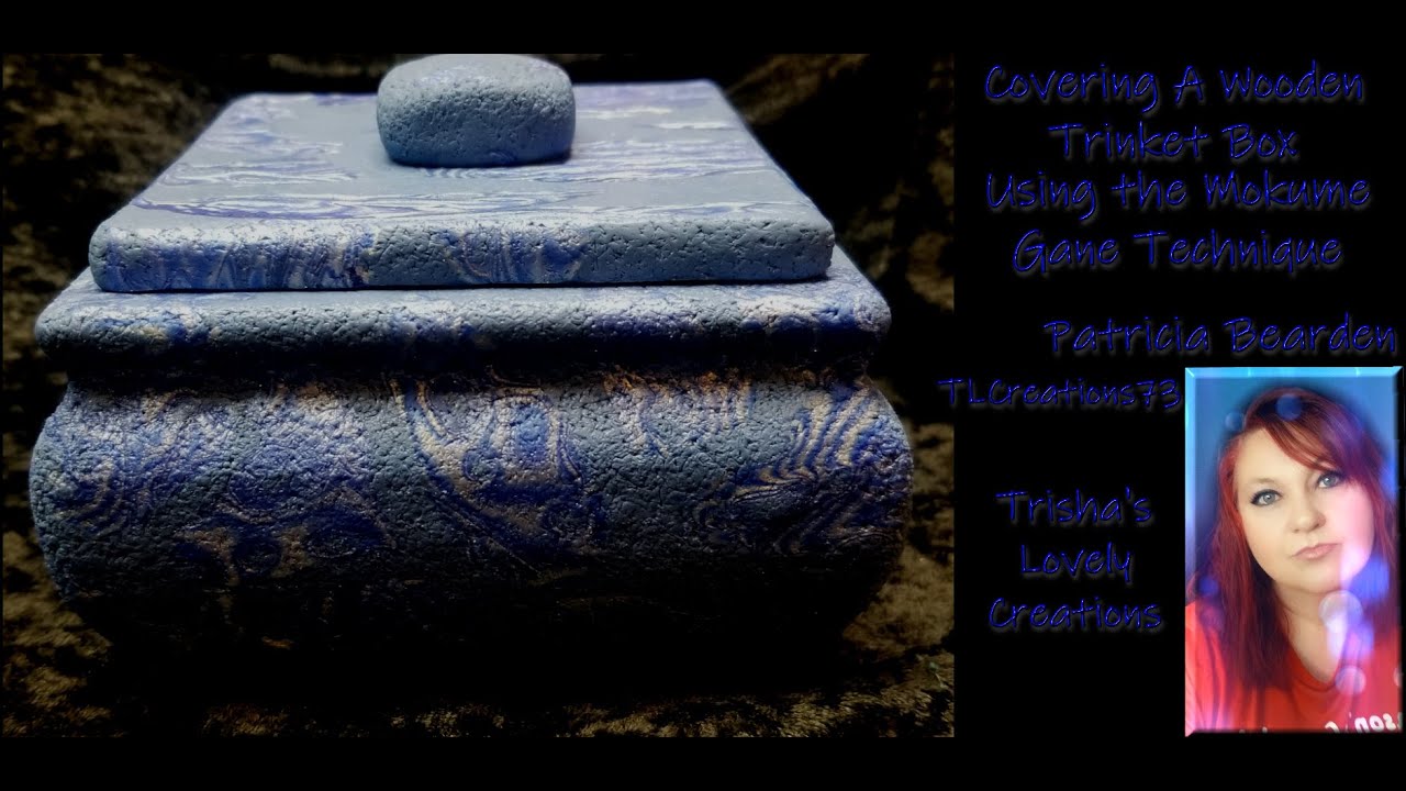 Covered Wooden Trinket Box