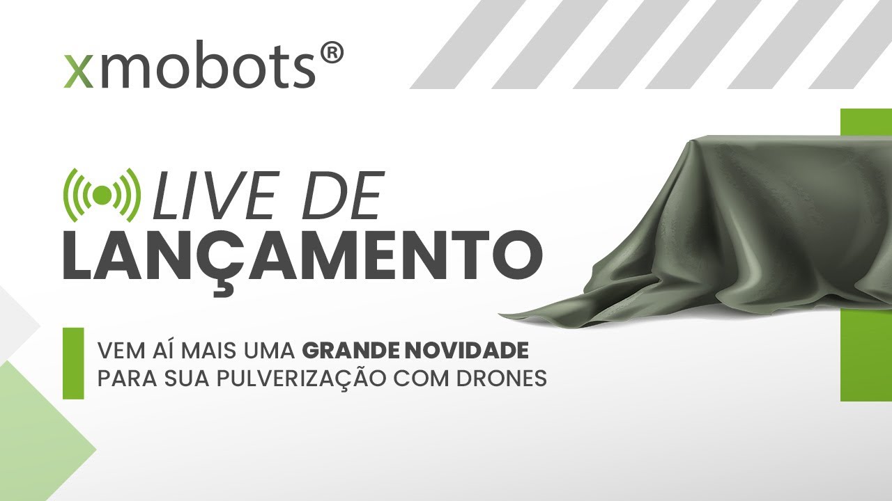 LANÇAMENTO XMOBOTS: UM NOVO JEITO DE PULVERIZAR COM DRONES
