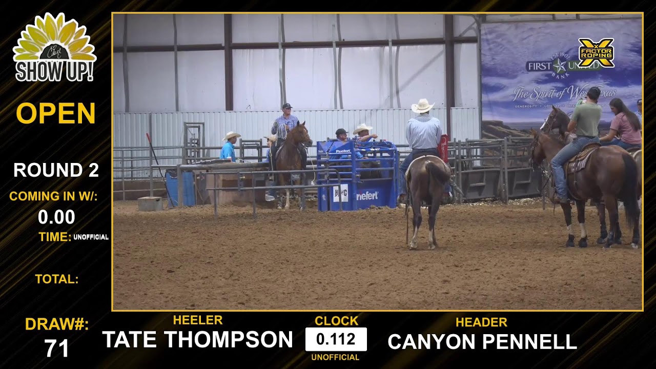 Show Up Memorial Open Roping