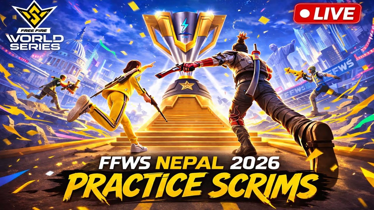 FREE FIRE LIVE 🔴 | FFWS NP SPRING 2026 PRACTICE 🇳🇵🏆🔥