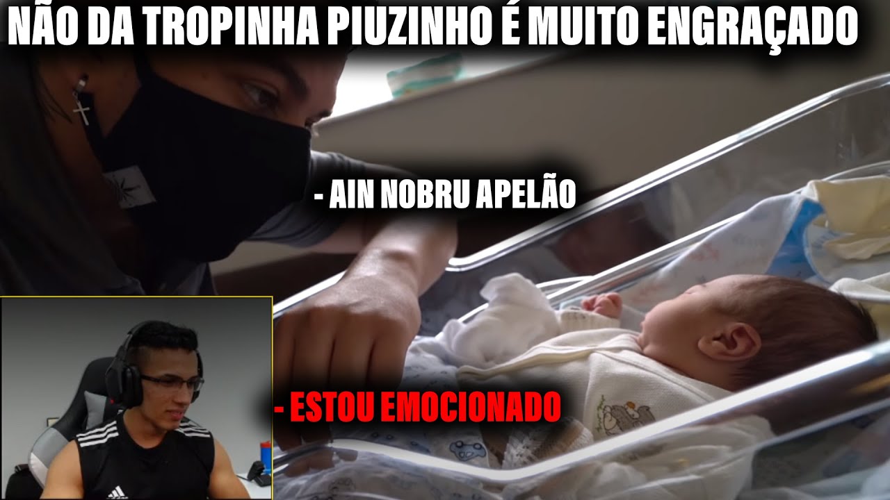 HUDSON AMORIM SE EMOCIONA COM O NASCIMENTO DO FILHO DO PIUZINHO!! QUASE CHOROU