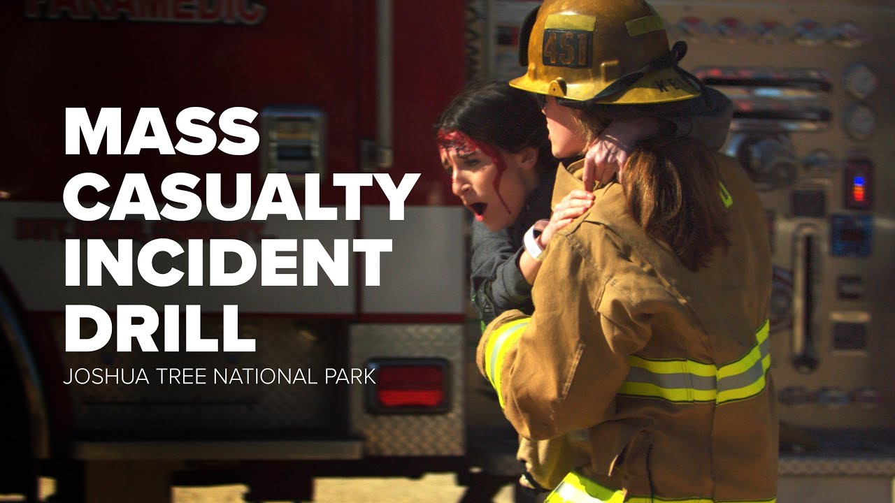 Multi-Agency Mass Casualty Incident (MCI) Drill in Joshua Tree