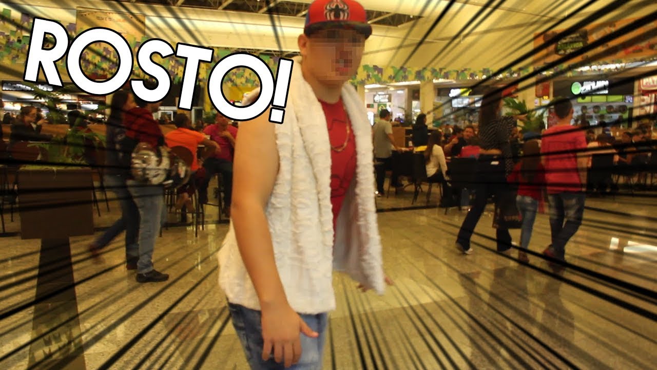 Paulinho o LOKO no SHOPPING! (Mostrando o ROSTO)