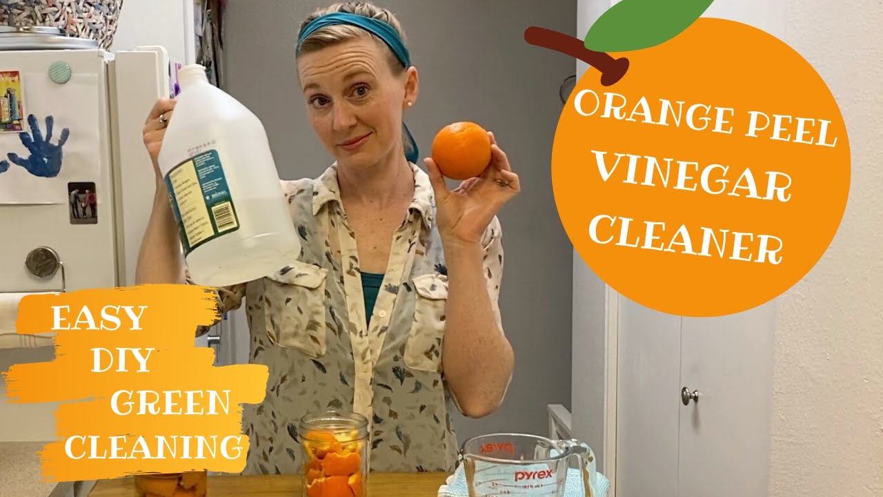 DIY Orange Peel Vinegar Cleaner (and Tips for Using It!)