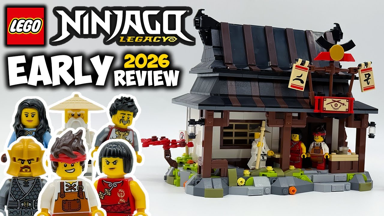 Ninjago Legacy Four Weapons Blacksmith EARLY 2026 Review! Set 71858