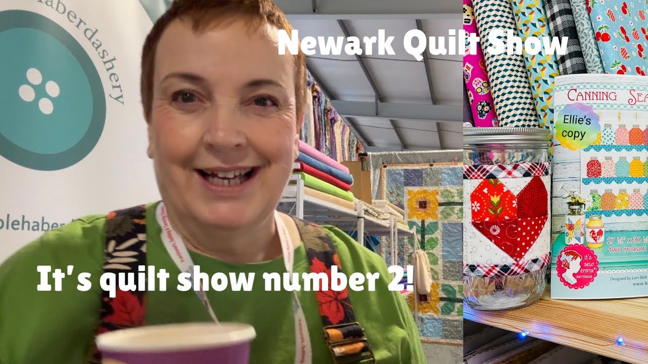 Newark Quilt Show| Amazing quilts | Traders behind the scenes!