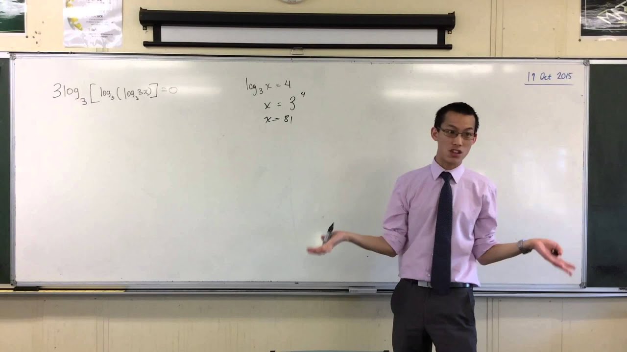 An Intimidating Logarithms Question (which is actually easy)