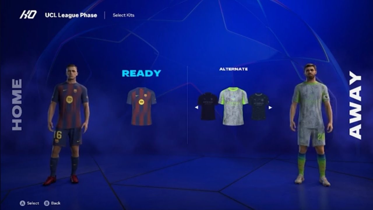 EA Sports FC 26 | Лига чемпионов УЕФА | ФК Барселона против Манчестер Сити