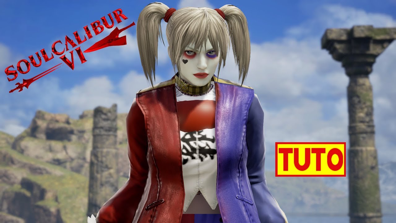 SOULCALIBUR 6 TUTORIAL   HOW TO MAKE HARLEY QUINN