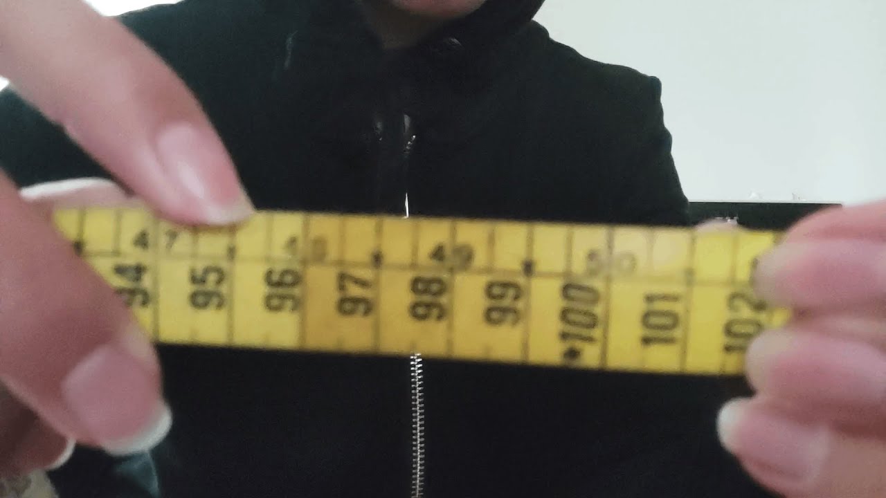 ASMR measuring your face for a balaclava (you're robbing a bank)