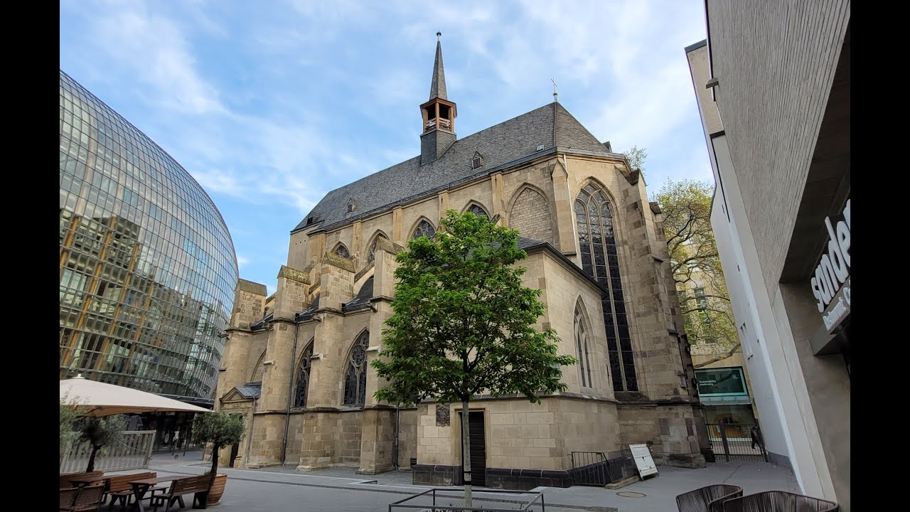 Köln - Antoniterkirche  - Glockenbeiern und Vollgeläut zum 30. Kolloquium zur Glockenkunde 2023.