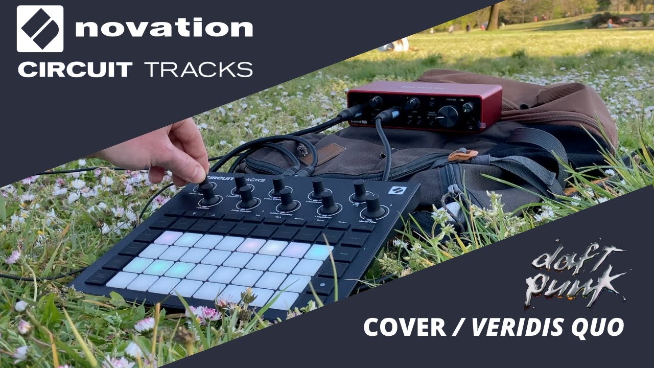 Cover Daft Punk // Novation Circuit Tracks (vidéo de La Boite Noire)