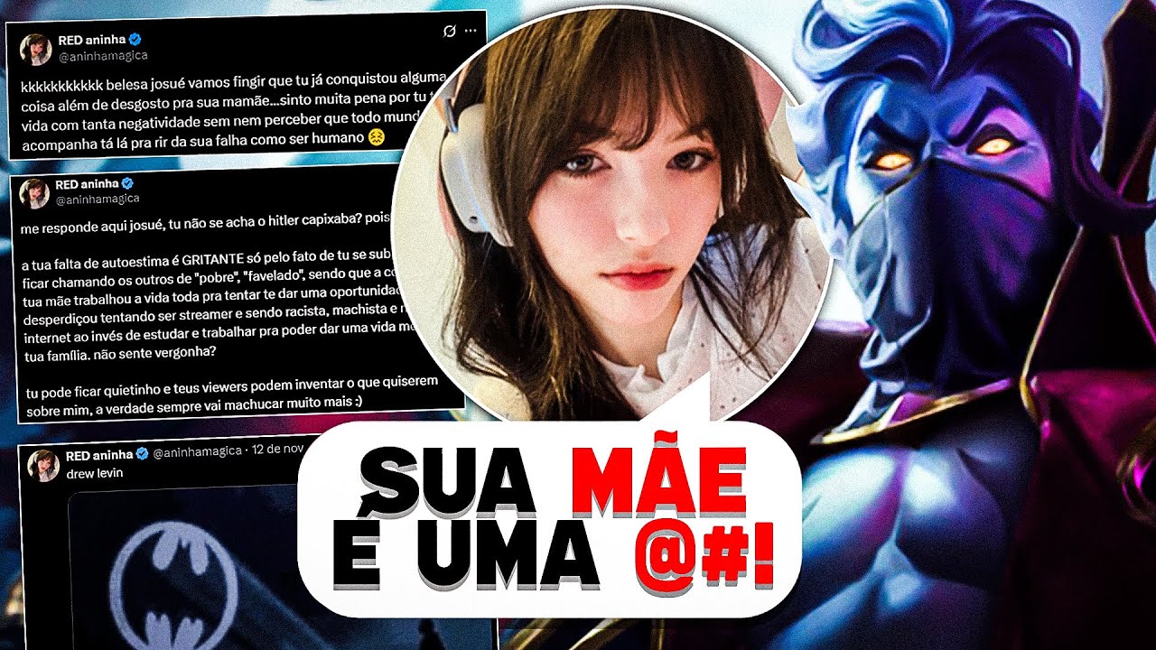 YIOK FOI ATACADO PELOS GADOS DA COMUNIVIA ... TRETA PESADA !