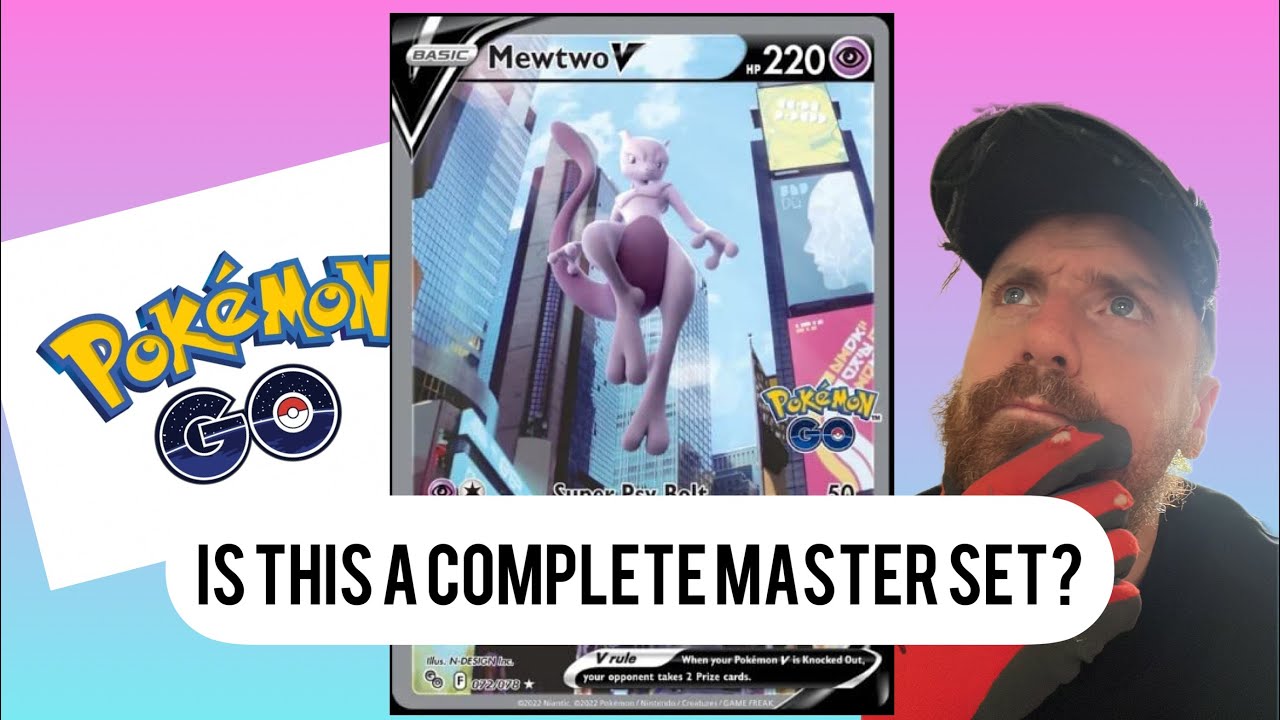 Is this a complete Pok&eacute;mon Go TCG Master Set? - includes English and Japanese + MORE!!