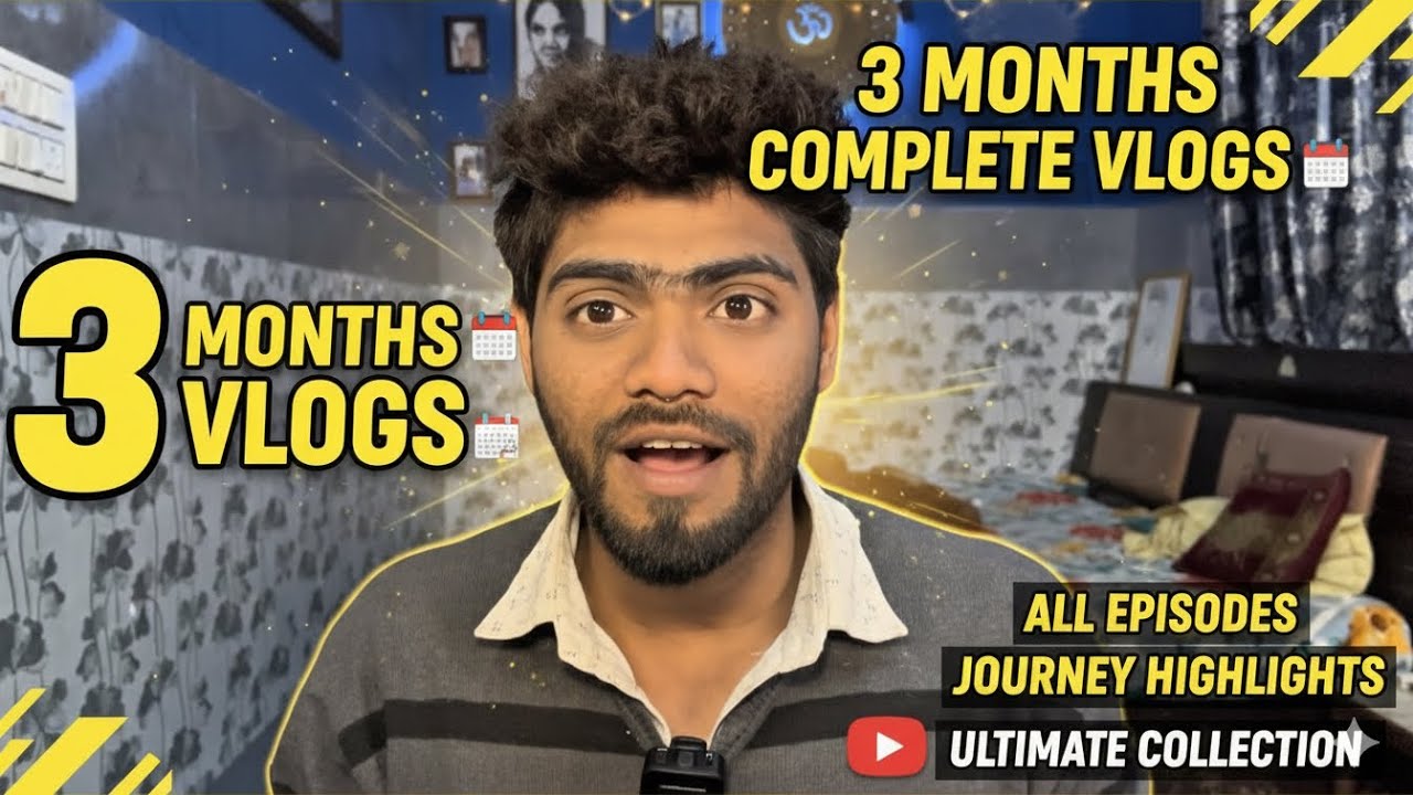 3 Months Complete daily vlog 🤩   12 January 2026