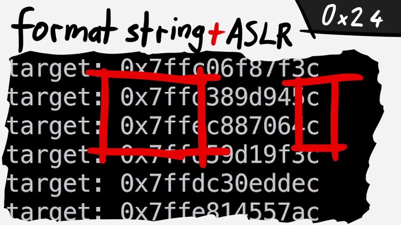 Обход уязвимости строки формата и ASLR. format0 - bin 0x24