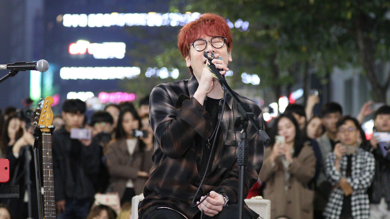 [4K] 191020 넬 - 섬 @ 데일리버스킹 daily busking in 신촌
