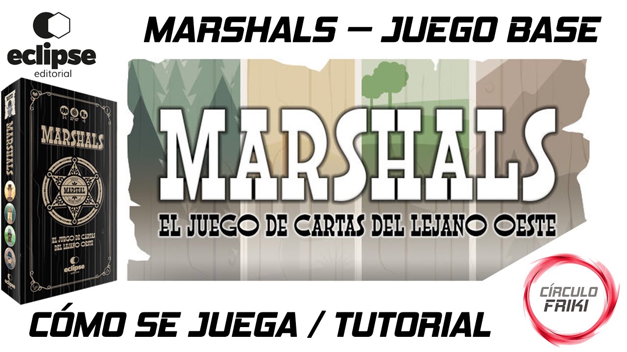 ⭕MARSHALS: 🤠 Cómo se juega / Tutorial detallado🤠 Juego de cartas del lejano oeste - Verkami