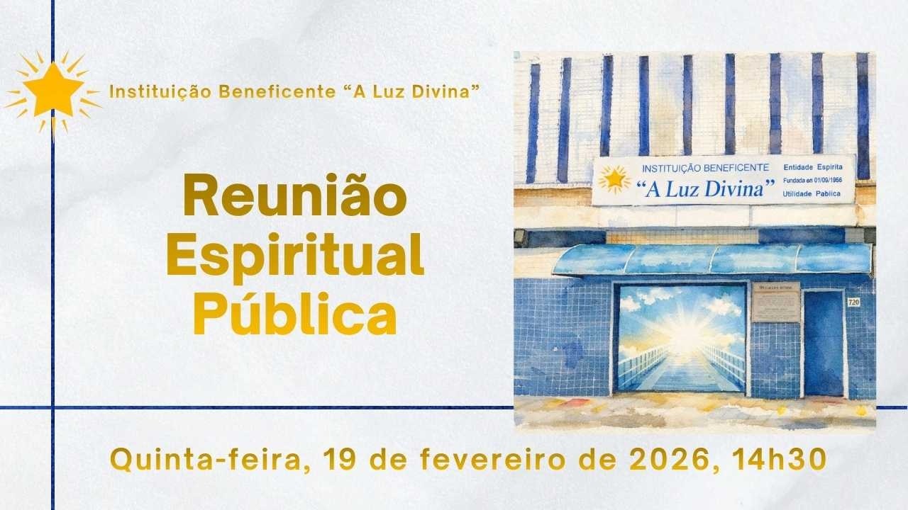 Palestra: Evolução Espiritual