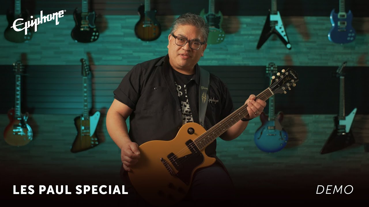Epiphone, вдохновлённый Gibson Les Paul, специальная демонстрация — почему были созданы гитары TV...