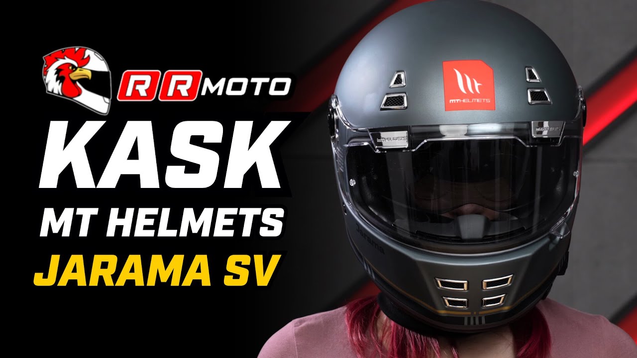 KASK MT HELMETS JARAMA SV - model w stylu retro z normą ECE 22/06