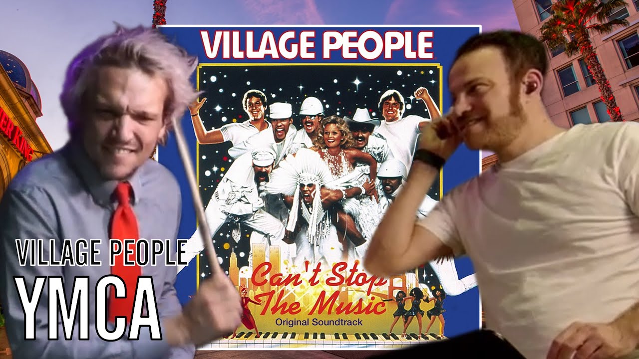 Village People - YMCA | Office Drummer on Hollywood Blvd