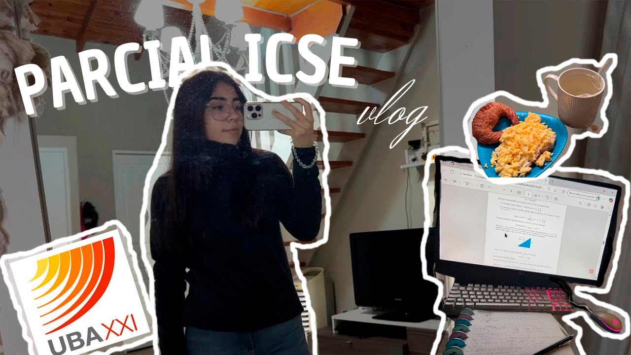 UN DIA RINDIENDO ICSE(UBA XXI) | VLOG RUTINA DIARIA