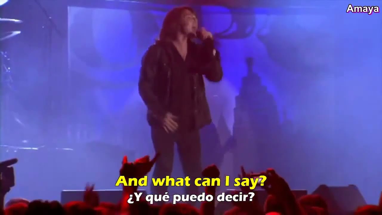 Europe - Scream Of Anger (Lyrics on screen & Sub español - castellano) Live