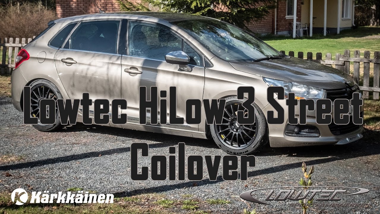 Lowtec Coiloverit - Citroen C4 mk II