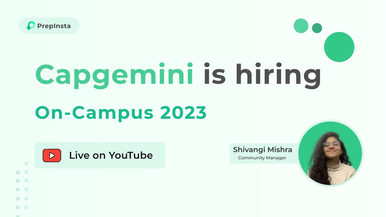 Capgemini набирает сотрудников на 2023 год (на территории кампуса)