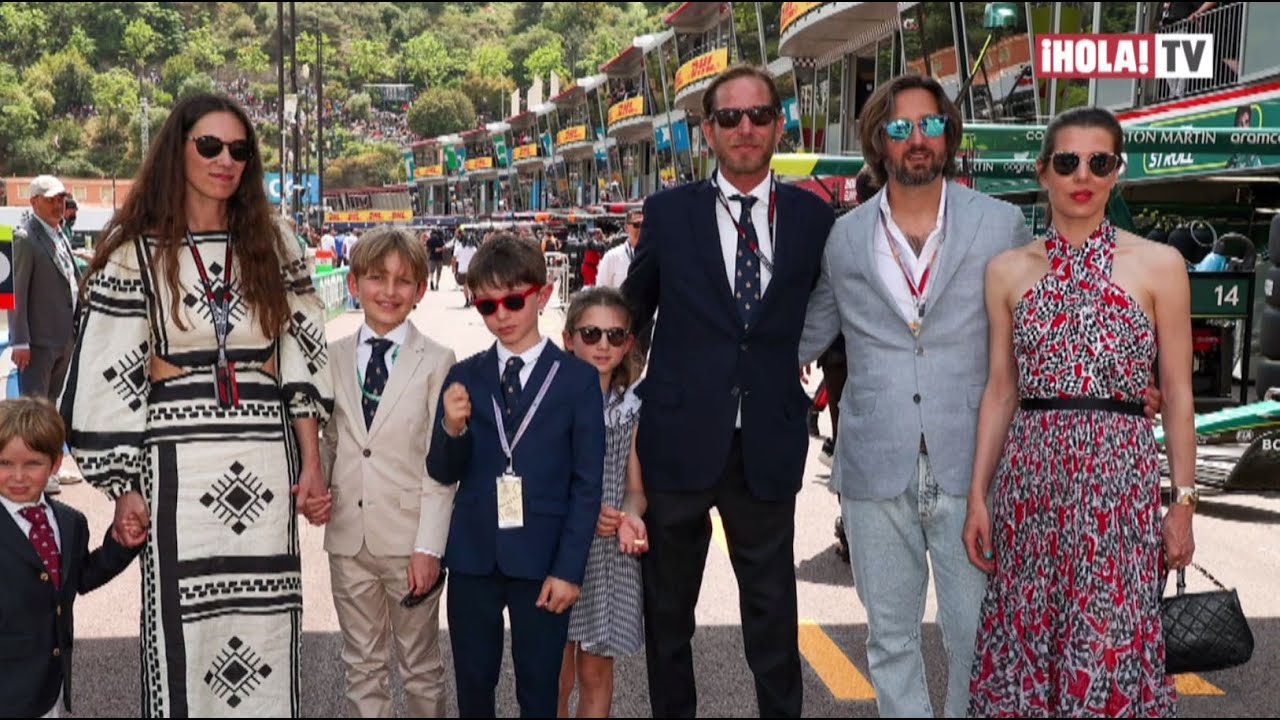 La familia Grimaldi es anfitriona una vez más del Gran Premio de Mónaco de Fórmula 1 | ¡HOLA! TV
