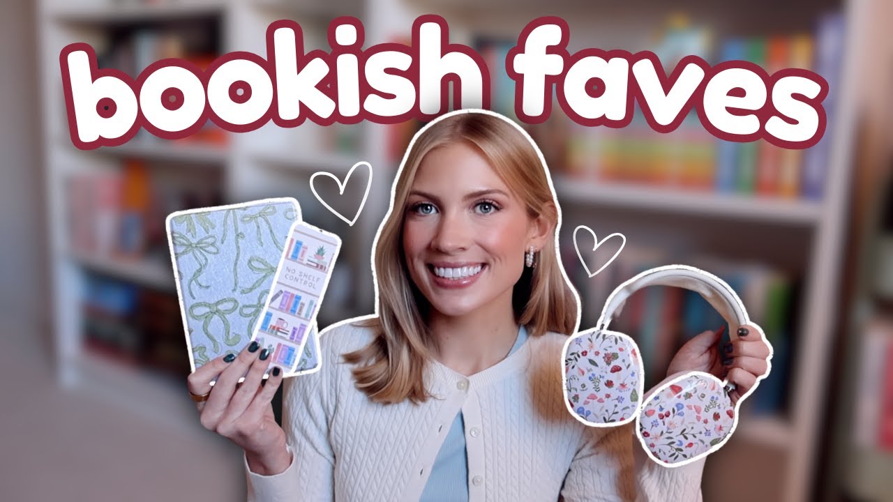 my 2024 bookish favorites 🫶✨ accessories, apps, & more!