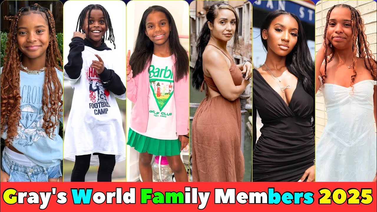 Grey's World Family 2025: Revealing the Members Real Names and Ages You Won’t Believe