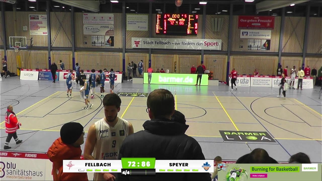 SV Fellach Flashers vs. Ahorn Camp BIS Baskets Speyer