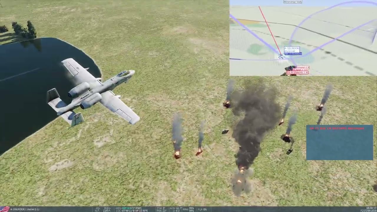 DCS VR Buk site destruction