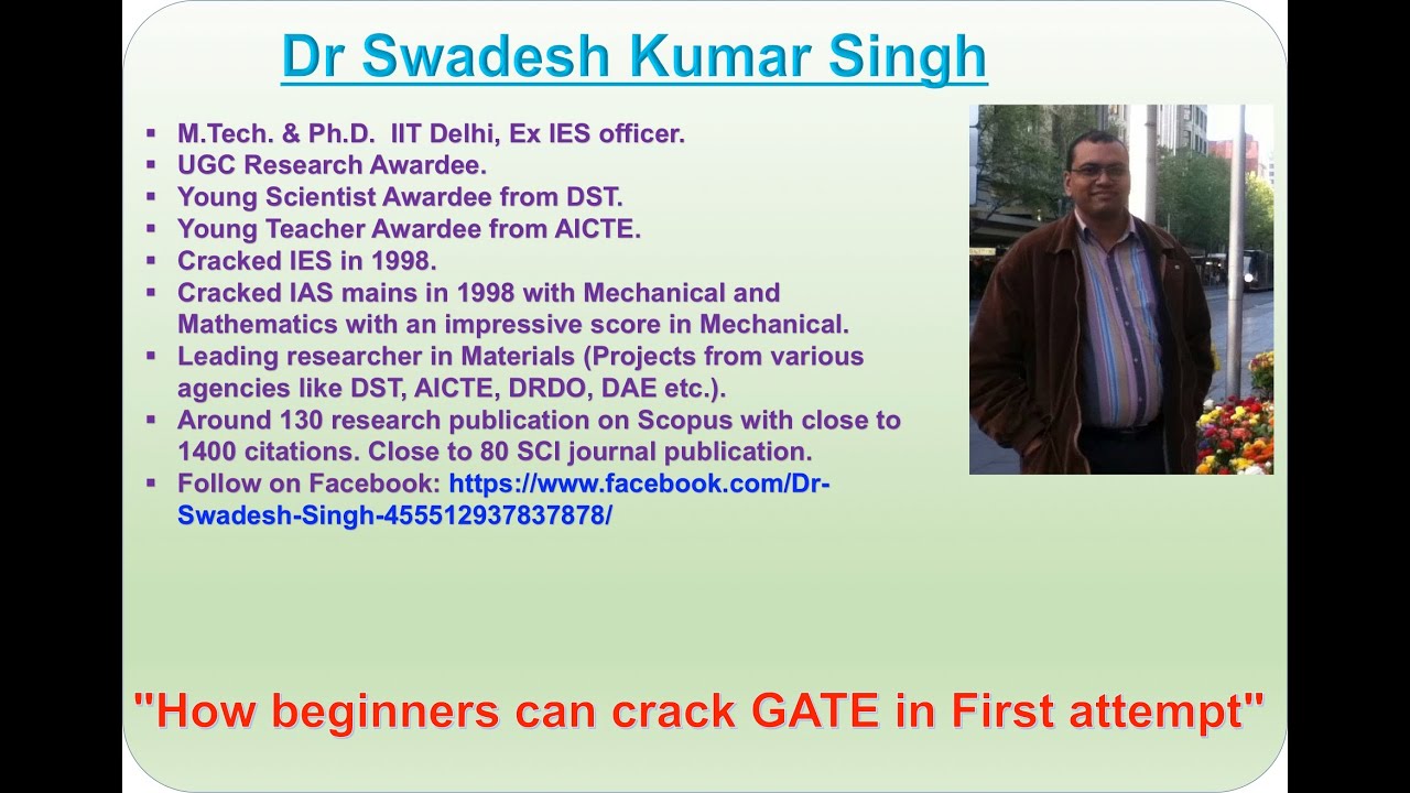 How beginners can crack GATE in First attempt with good rank