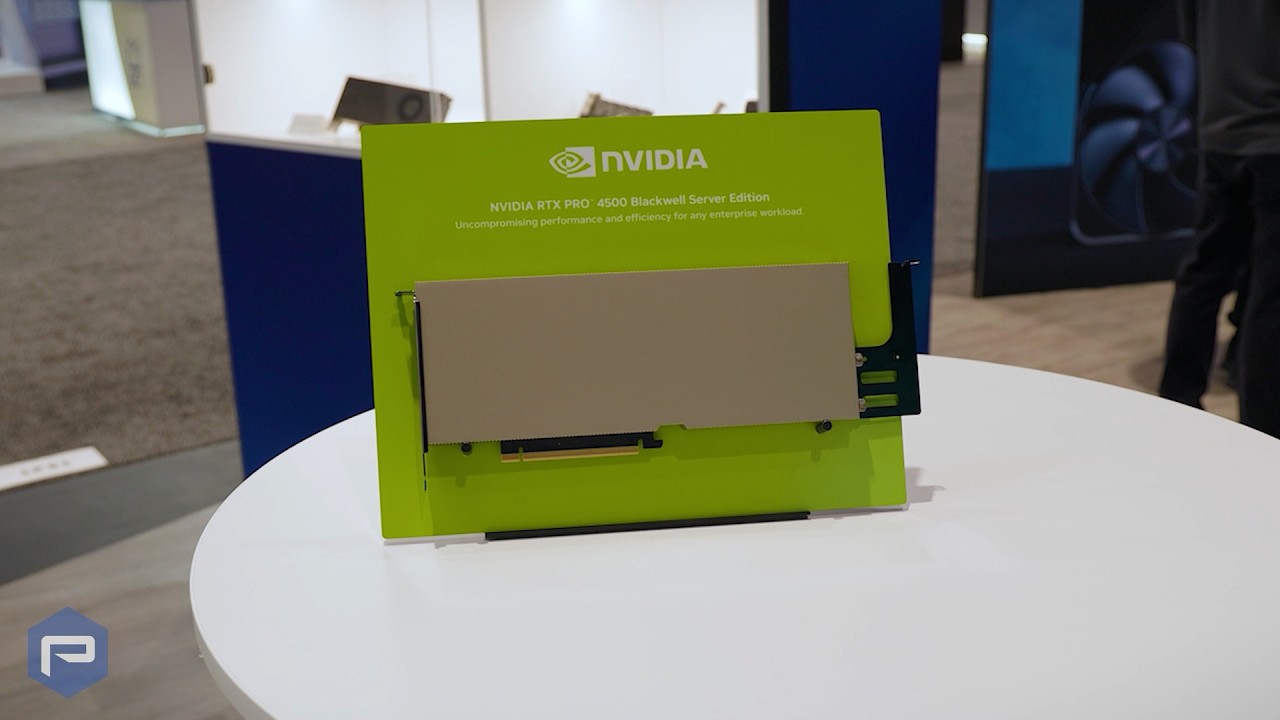 Introducing the NVIDIA RTX PRO 4500 Blackwell Server Edition at NVIDIA GTC26 Video