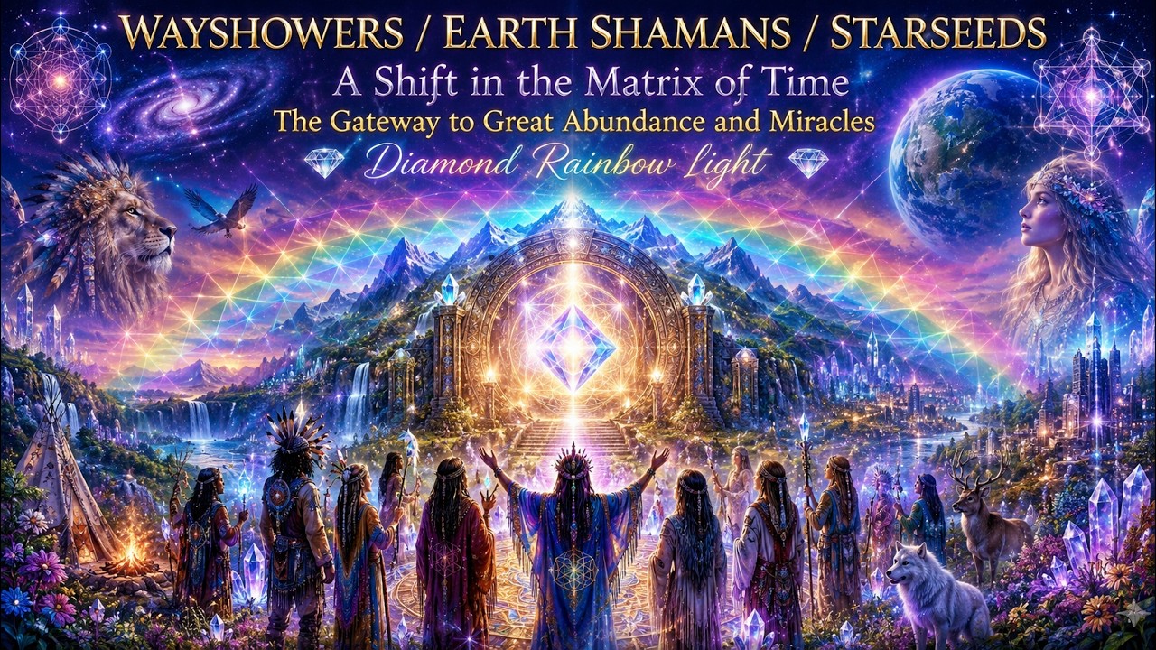 WAYSHOWERS / EARTH SHAMANS / STARSEEDS 🕉&nbsp;A Shift in the Matrix of Time 🕉 Gateway to Great Abundance