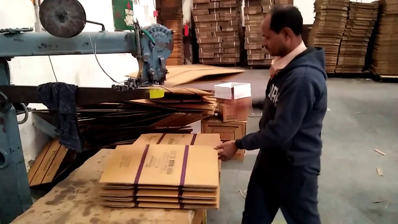 Box stitching machine bnpack ghazibad up 2018
