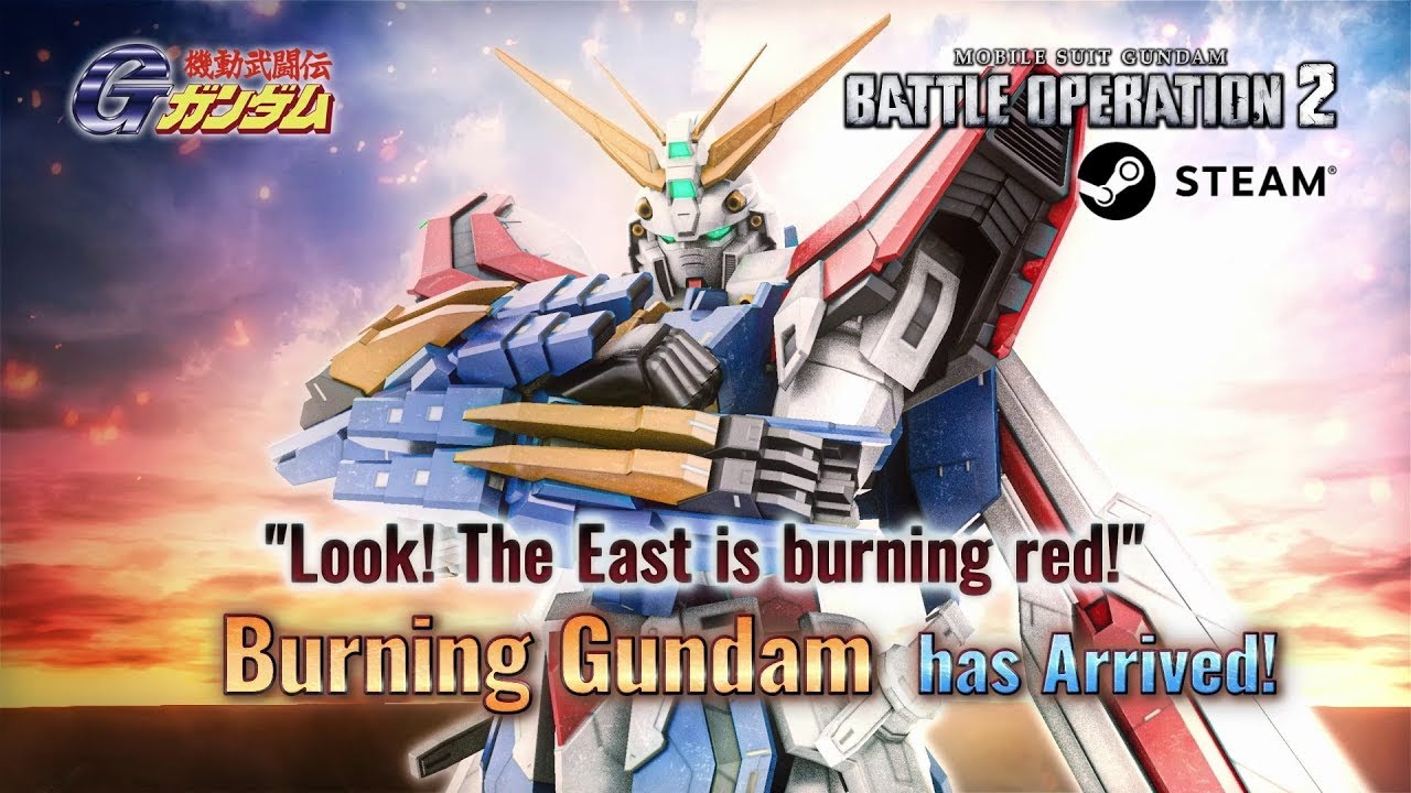 GBO2 | Burning Gundam | Gundam Fight, READY, GO!