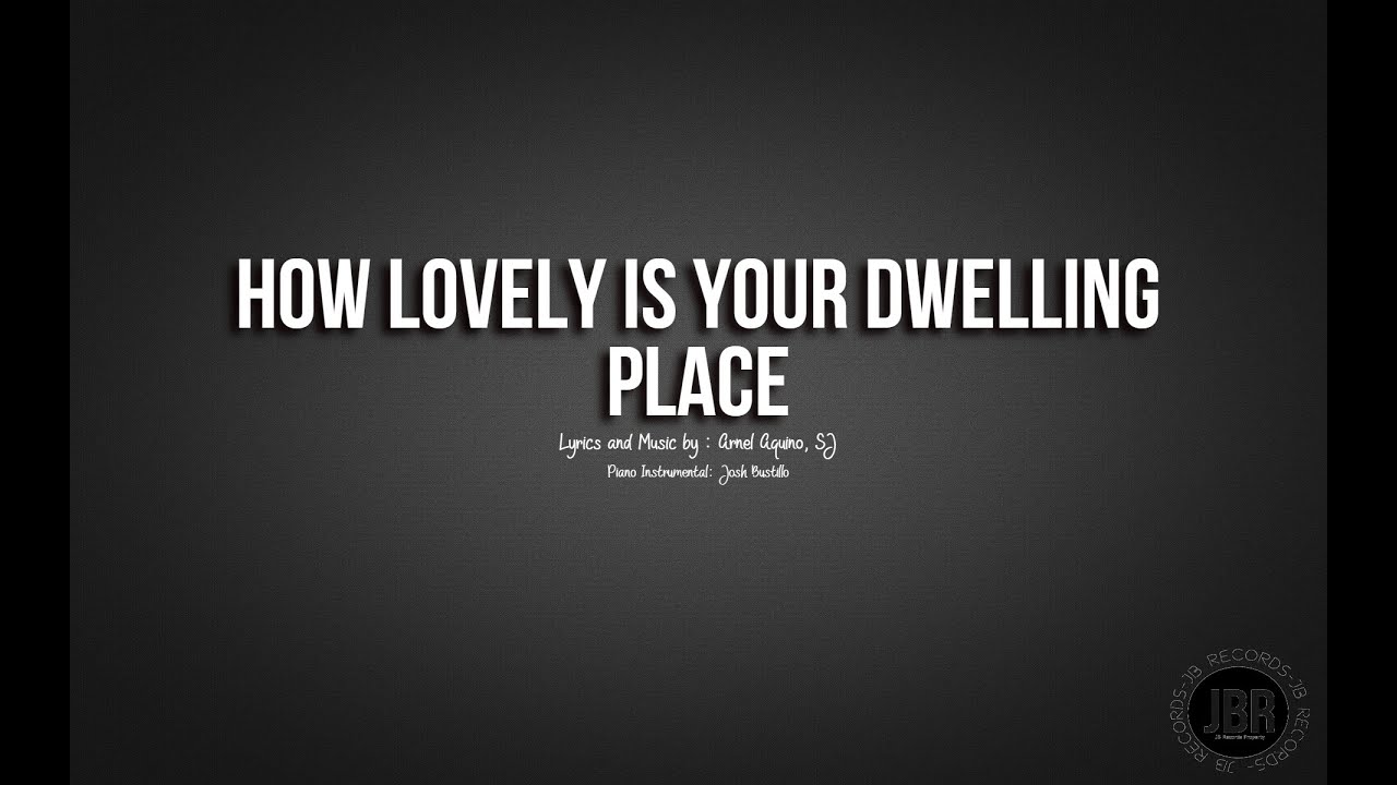How Lovely is Your Dwelling Place (Piano Instrumental/Minus One)