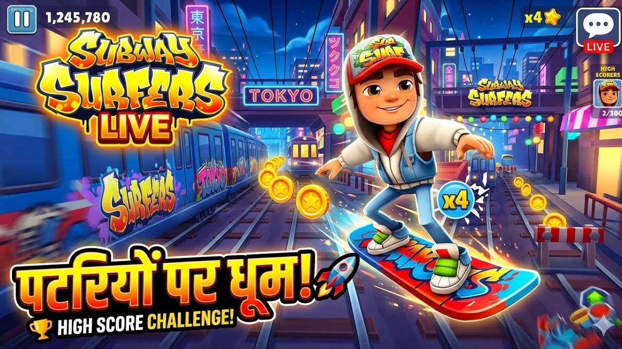 subway surfer live