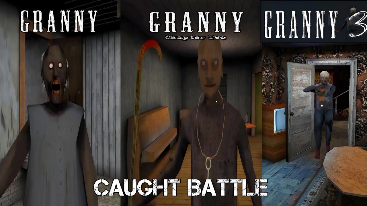 Caught Battle #1 - Granny All Games - Horror Games - Tazexlux 2.O