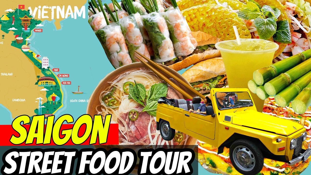 Ultimate VIETNAM STREET FOOD Tour (Delicious and Cheap) #streetfood #saigon #foodie