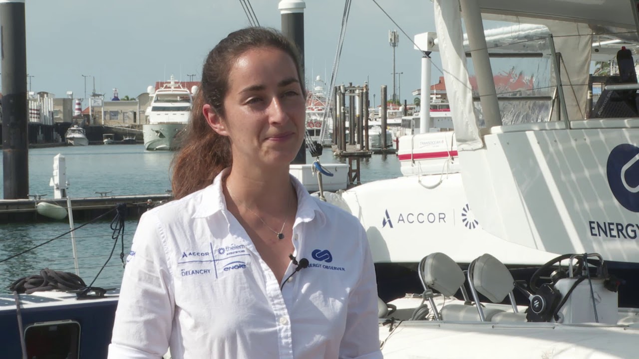 Energy Observer, World's First Hydrogen-Powered Boat, Transits the Panama Canal