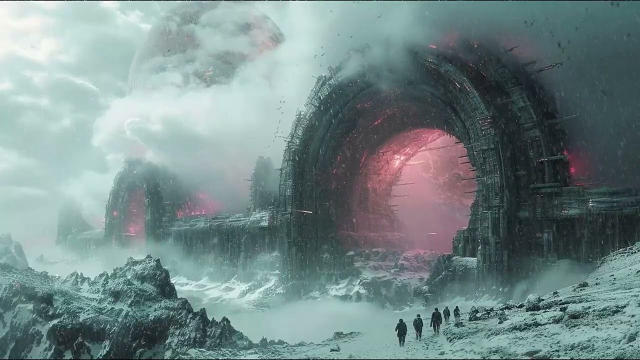 Through the Red Gate | Deep Dark Ambient Sci-Fi Soundscape | 001