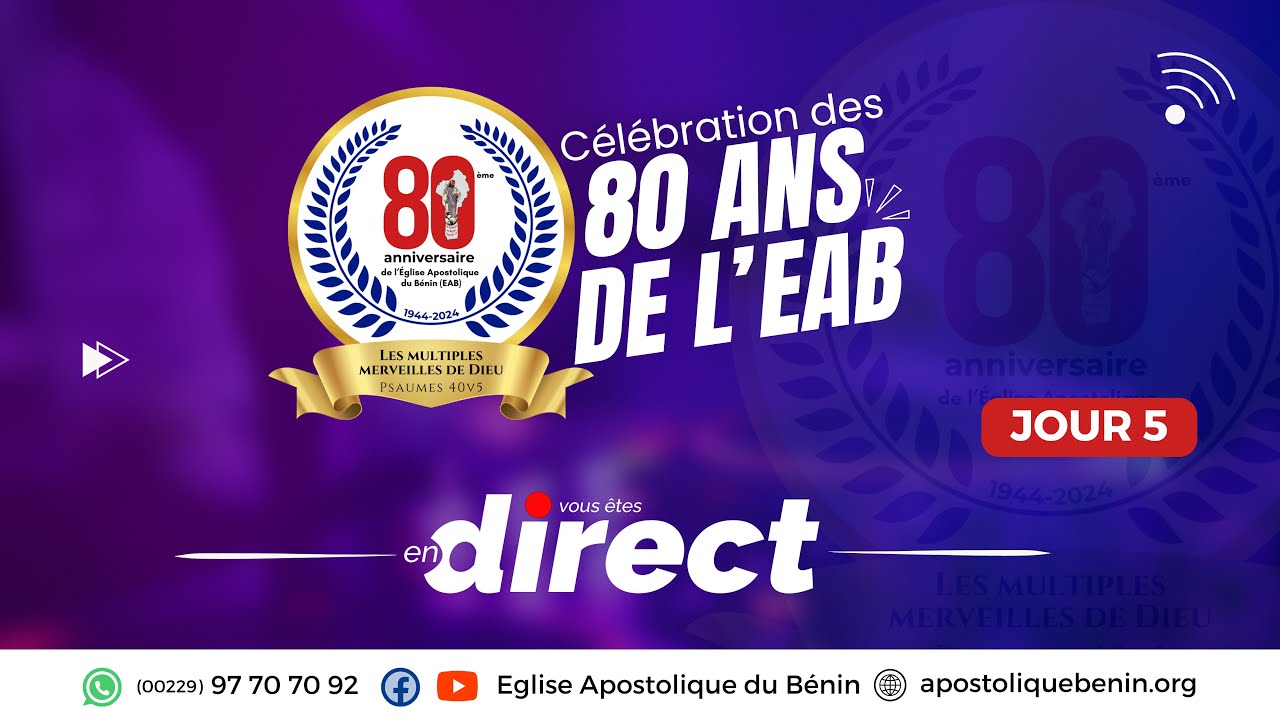 CONVENTION ET CULTE D'AU REVOIR 3 / JOURS 6
